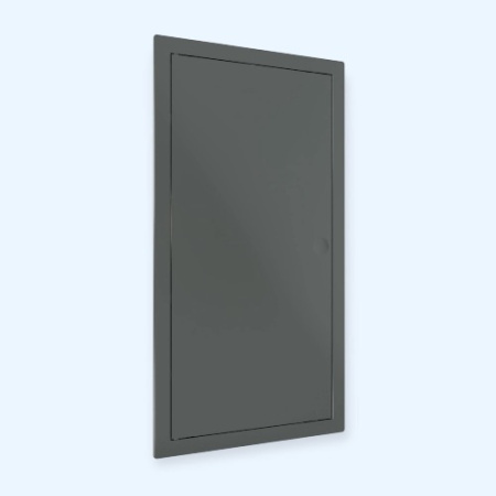 L1530N gray Люк ревизионный LN фланец 150х300 нажимной 172х322 пластик gray EVECS